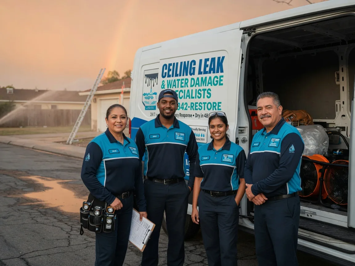 Ceiling Leak Cleanup company in Diamondhead, MS
